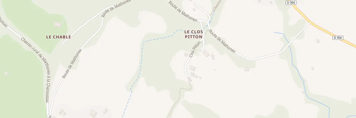 Plan du 116 Clos pitton à Samoëns