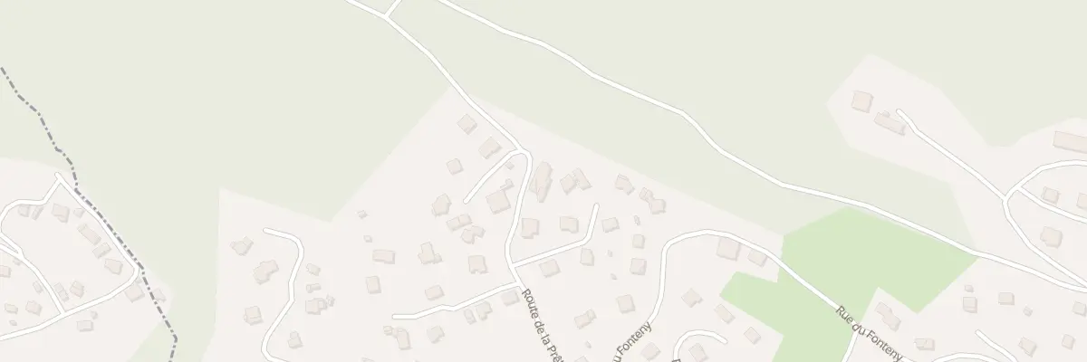 Plan du 40 Rte de la Prèle à Vagney
