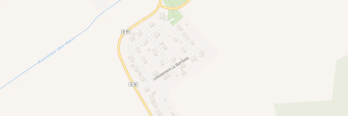 Plan du 19 Le Bambois à Emberménil