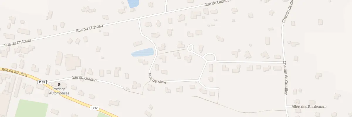 Plan du 2 Rue des Limousins à Jeanménil