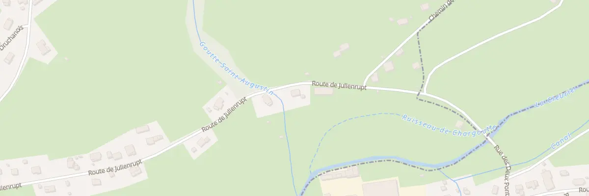 Plan du 16 Rte de Julienrupt à Cleurie