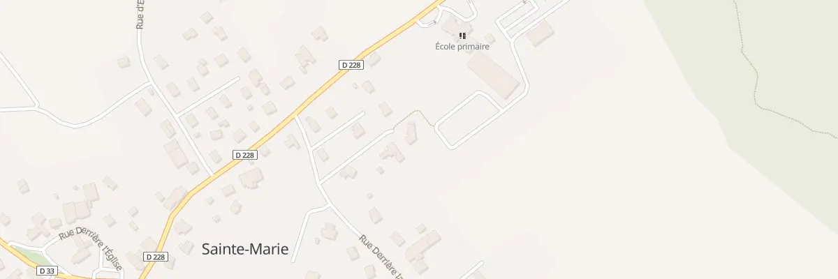 Plan du 3C Rue Derrière la Chapelle à Sainte-Marie