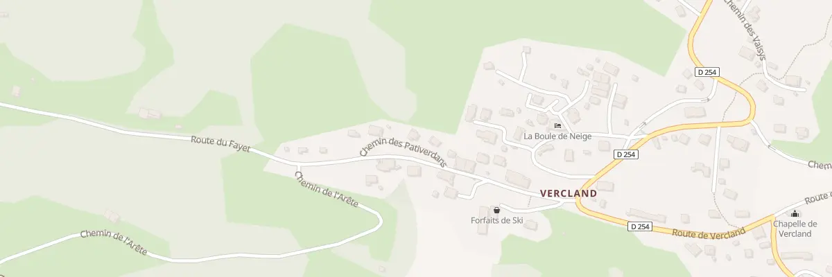 Plan du 48 Che des Pativerdans à Samoëns