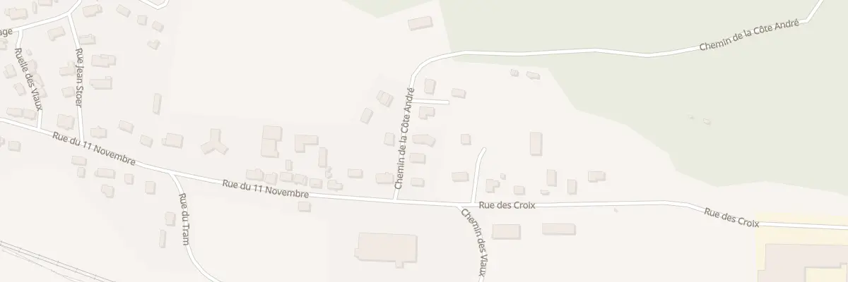 Plan du 6A Che de la Côte Andre à Champagney