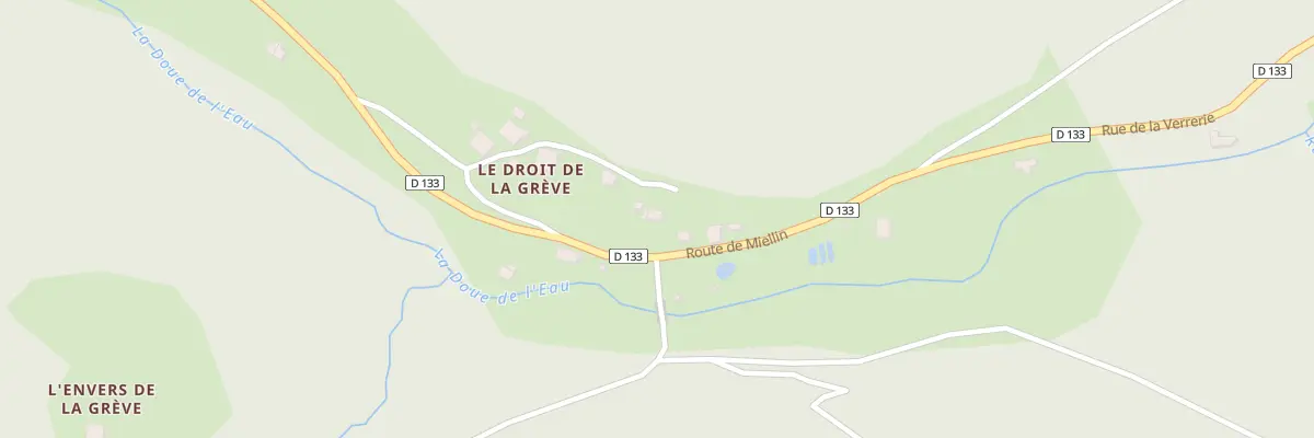Plan du 19 La Greve à Servance-Miellin