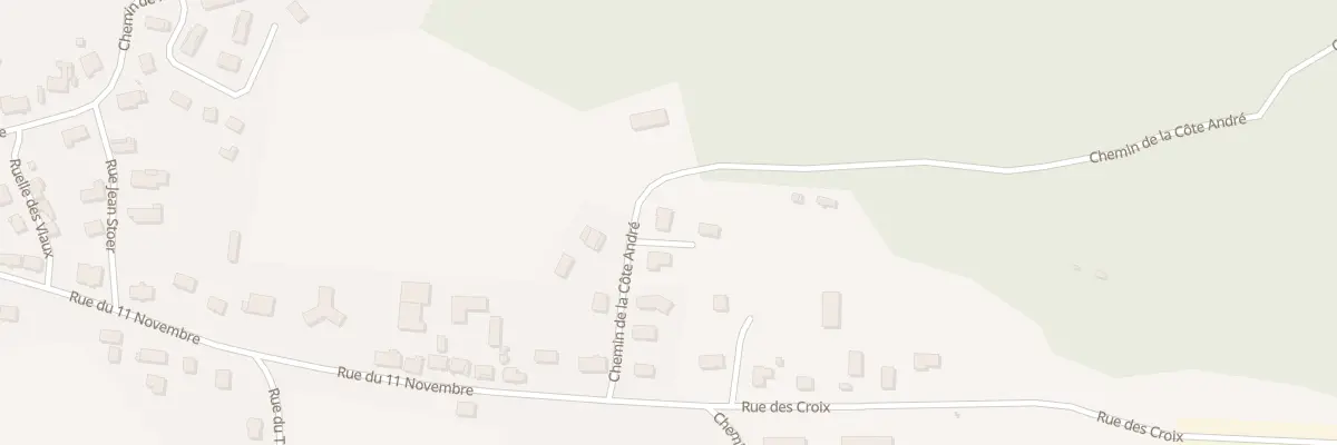 Plan du 10A Che de la Côte Andre à Champagney