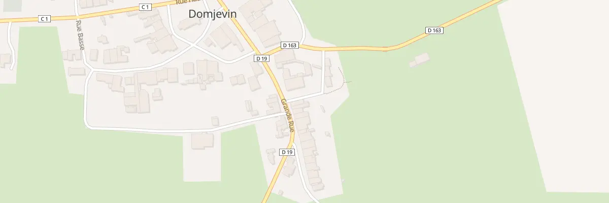 Plan du 19 Grande Rue à Domjevin