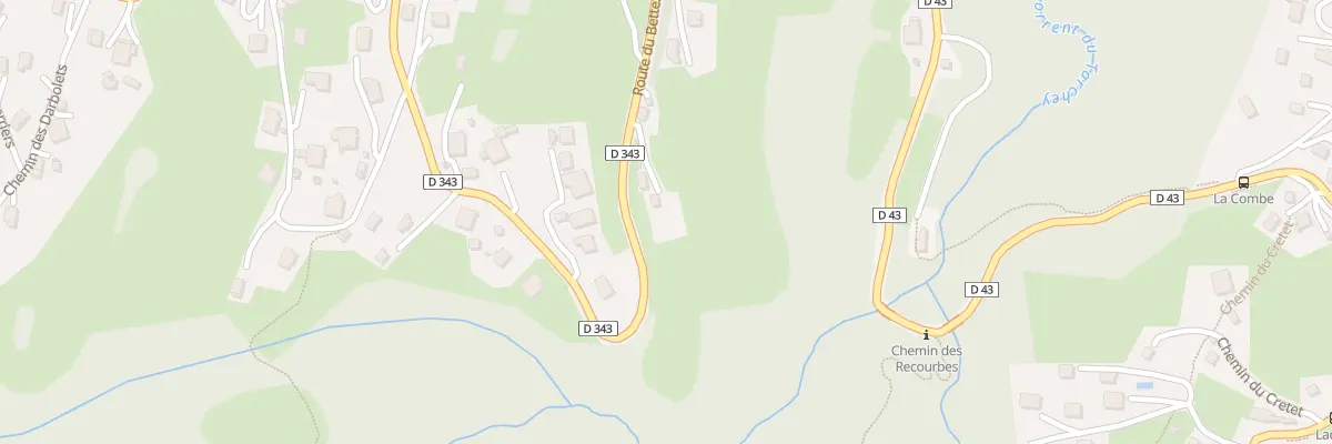 Plan du 999 Rte du Bettex à Saint-Gervais-les-Bains