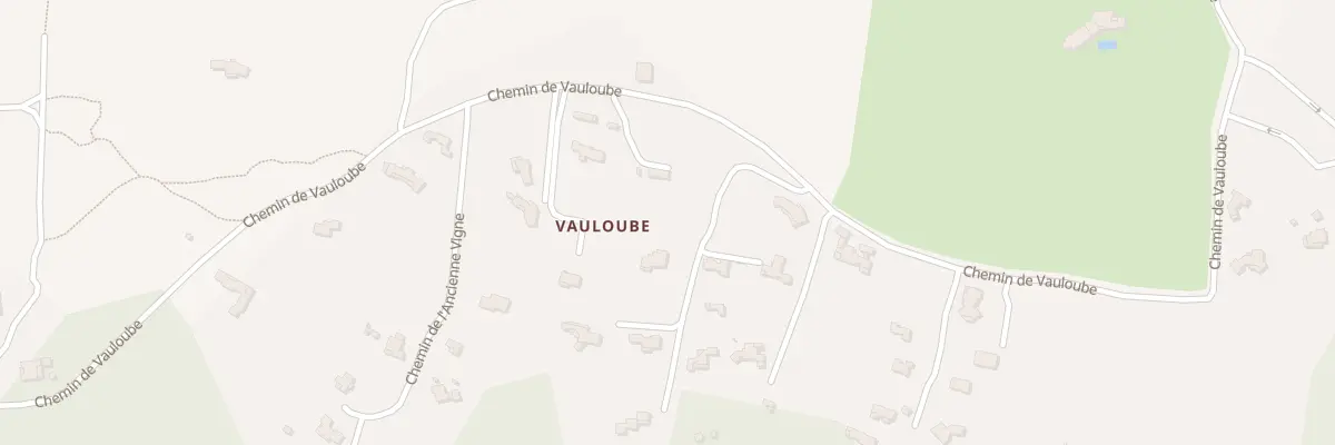 Plan du 5734 Vauloube à Bagnols-en-Forêt