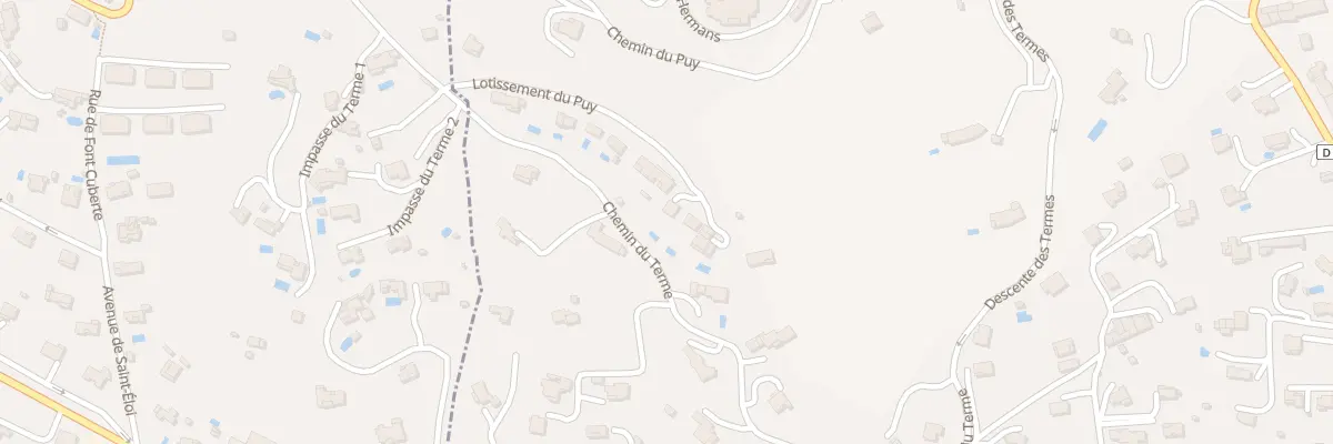 Plan du 558D Che du Terme à Tourrettes