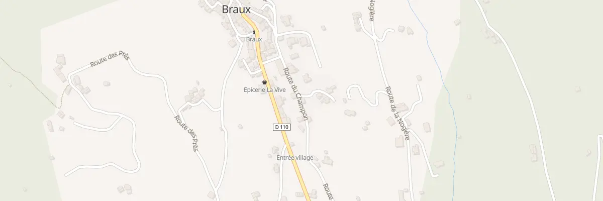 Plan du 5011 Les Clapieres à Braux