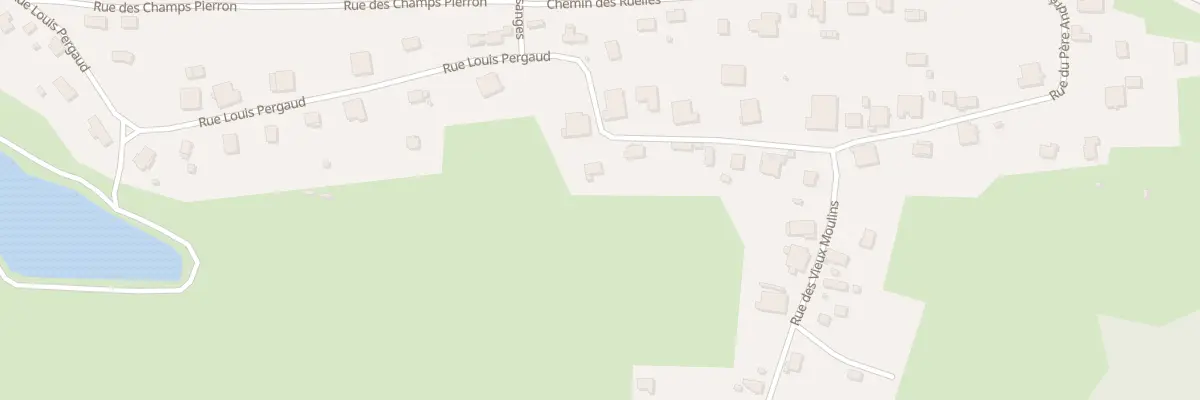 Plan du 24 Rue Louis Pergaud à Champagney