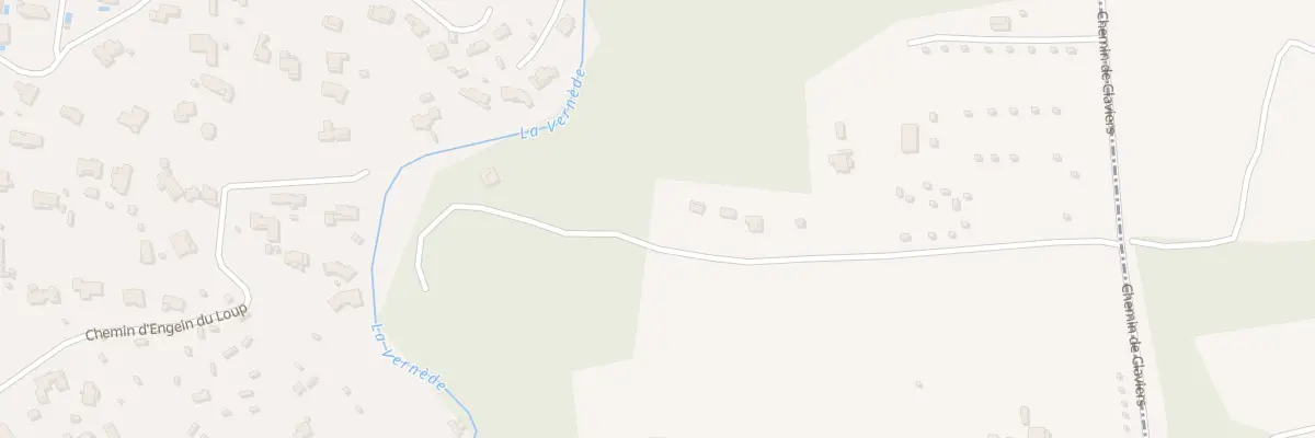 Plan du 1702A Che de Clavier à Puget-sur-Argens