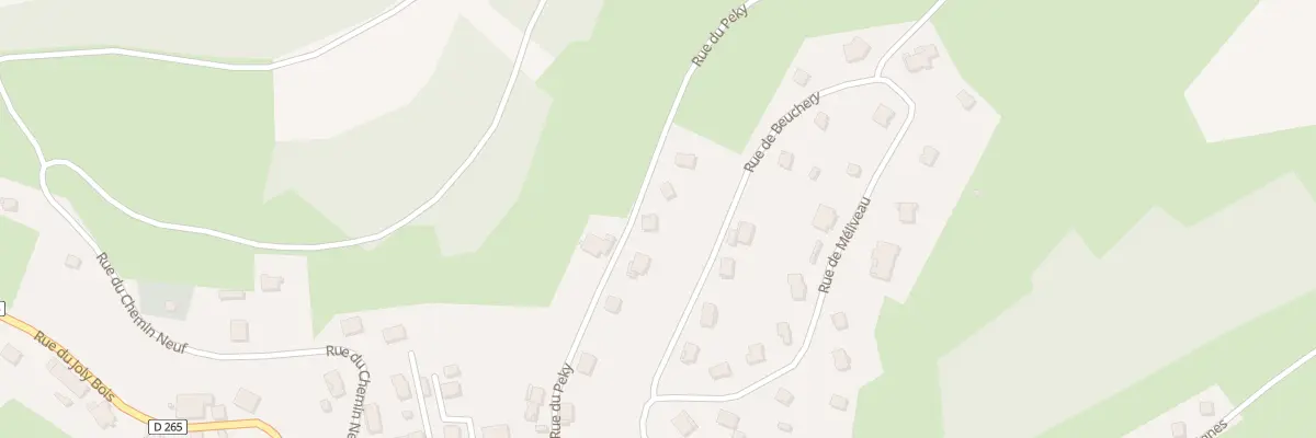 Plan du 10 Rue du Péky à Villars-sous-Écot
