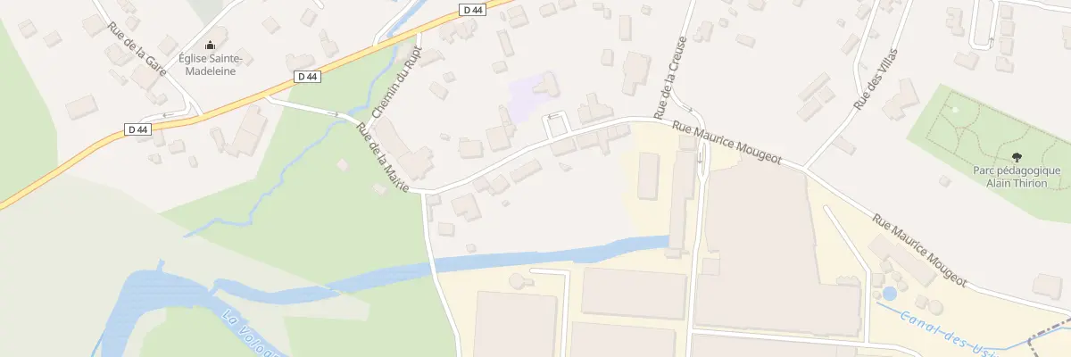 Plan du 266 Rue de la Mairie à Laval-sur-Vologne