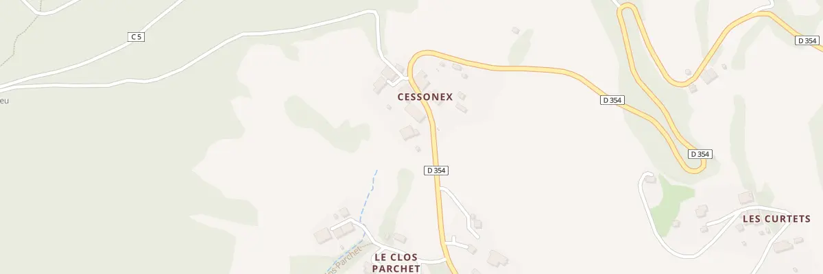 Plan du 671 Rte de Cessonnex à Samoëns