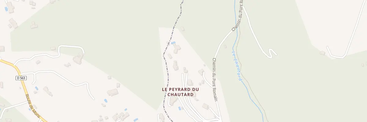 Plan du 49 Imp du Peyrard à Tourrettes