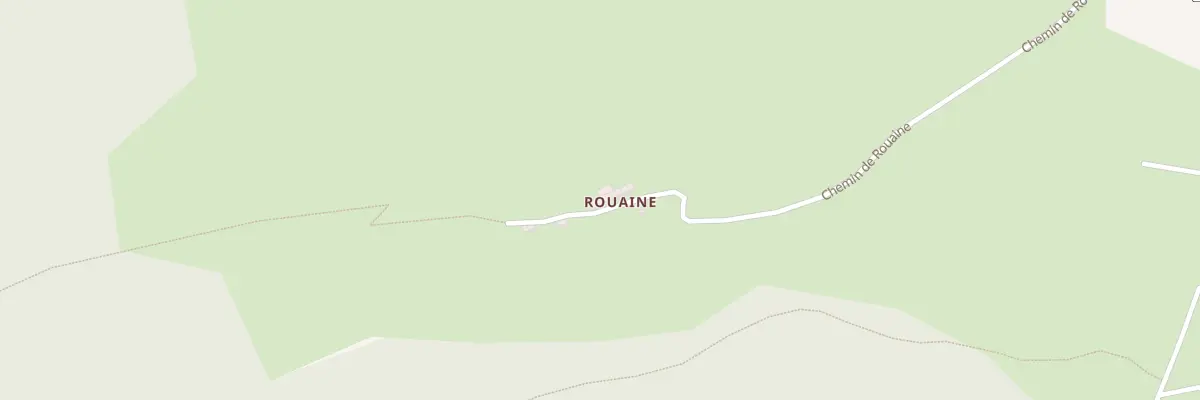 Plan du 758 Che de Rouaine à Séranon