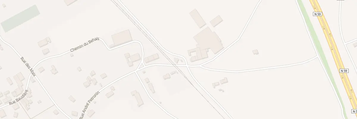 Plan du 25 Rue André Petronin à Azerailles