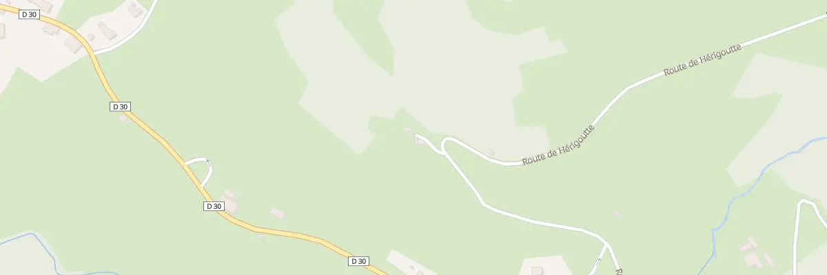 Plan du 1 Rte de Hérigoutte à Laveline-du-Houx