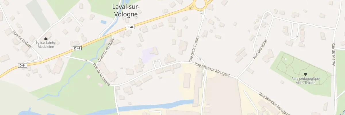 Plan du 339 Rue de la Mairie à Laval-sur-Vologne