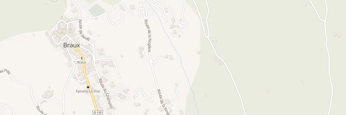 Plan du 5008 Les Clapieres à Braux