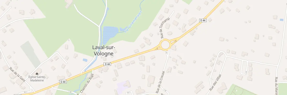 Plan du 2 Rue de Torchamp à Laval-sur-Vologne
