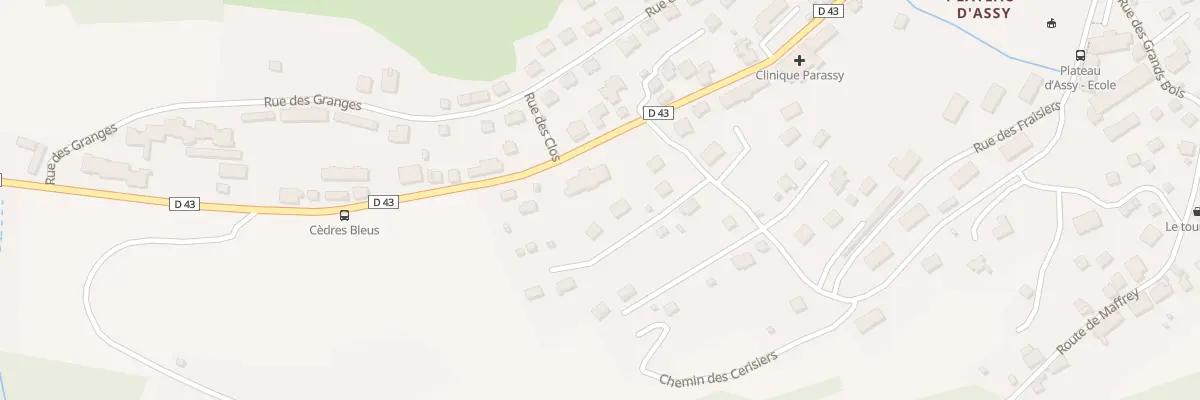 Plan du 734 Av du Docteur Jacques Arnaud à Passy