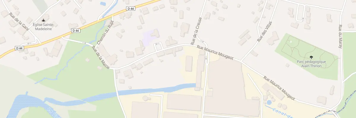 Plan du 330 Rue de la Mairie à Laval-sur-Vologne