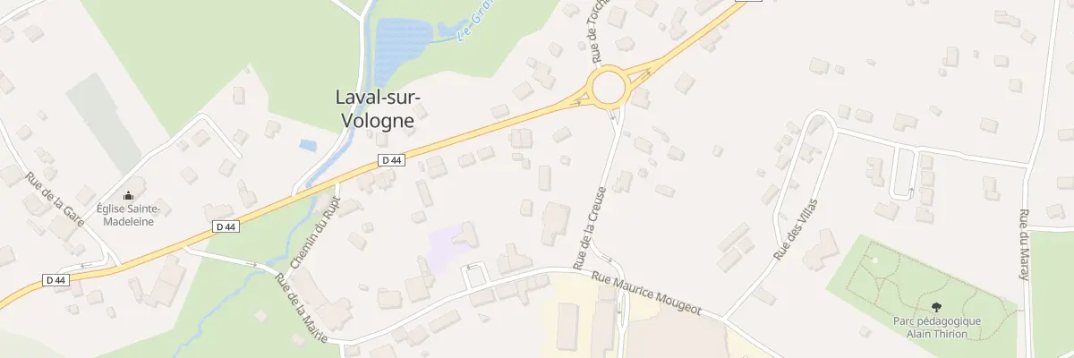 Plan du 79B Rue de la Vologne à Laval-sur-Vologne