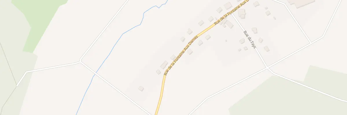 Plan du 22 Rue de la Fontaine aux Dames à Coisevaux
