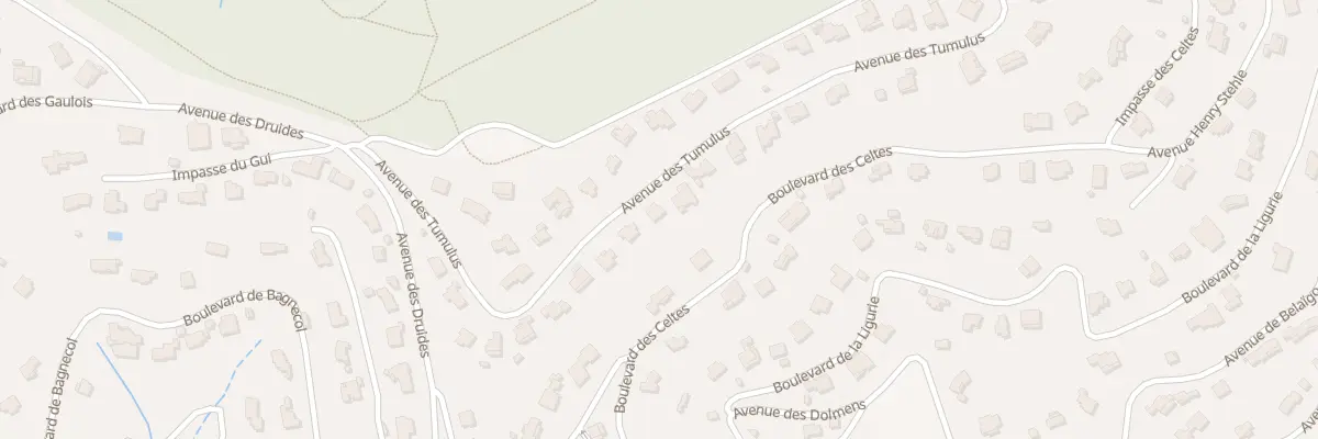 Plan du 326 Av des Tumulus à Roquebrune-sur-Argens