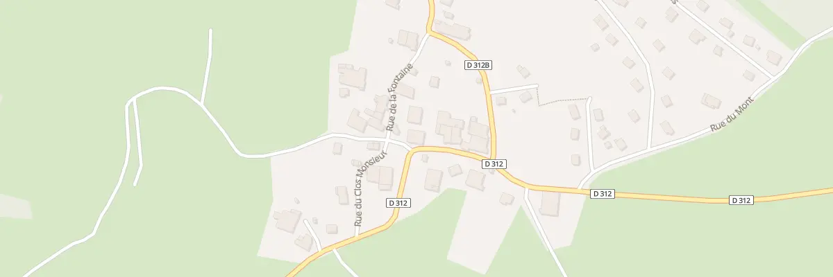 Plan du 7 Rue de la Barbèche à Solemont