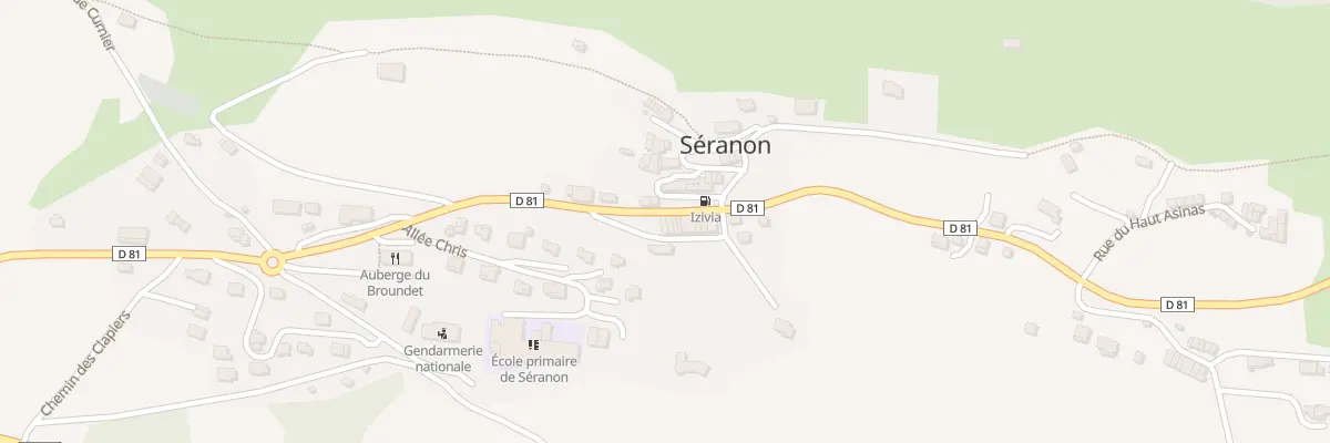 Plan du 756 Av Notre Dame à Séranon