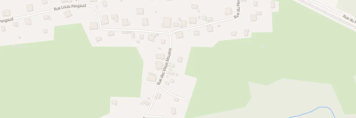 Plan du 1B Rue des Vieux Moulins à Champagney