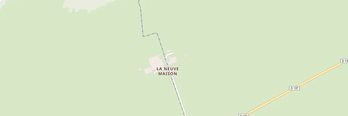 Plan du 9001 La Neuve Maison aux Terres-de-Chaux