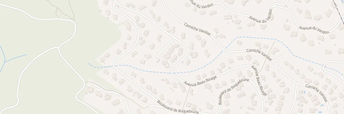 Plan du 395 Av Beau Rivage à Roquebrune-sur-Argens