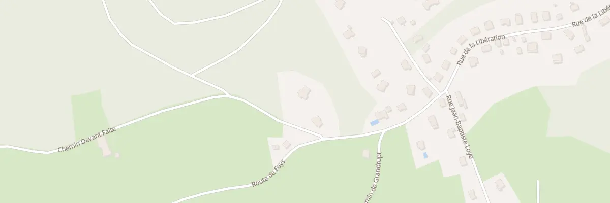 Plan du 56 Rue de la Libération à Bruyères