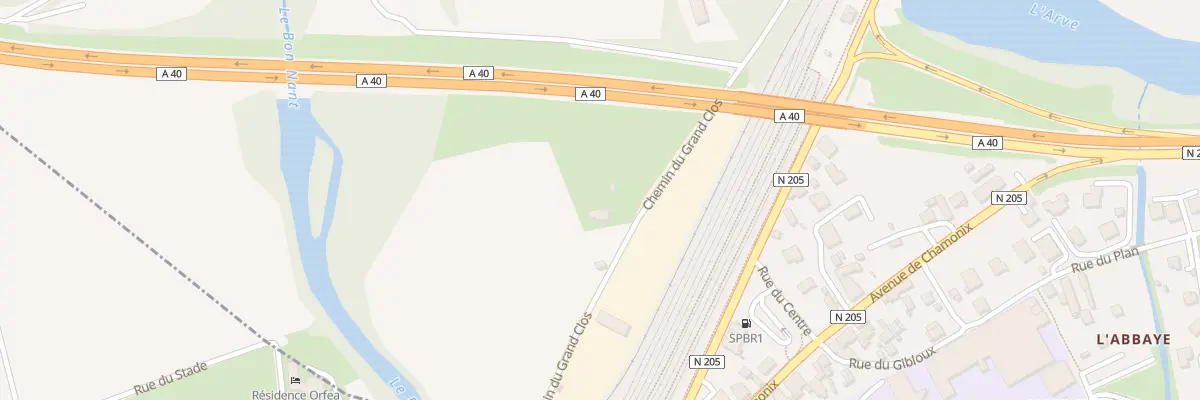 Plan du 324 Che du Gd Clos à Passy