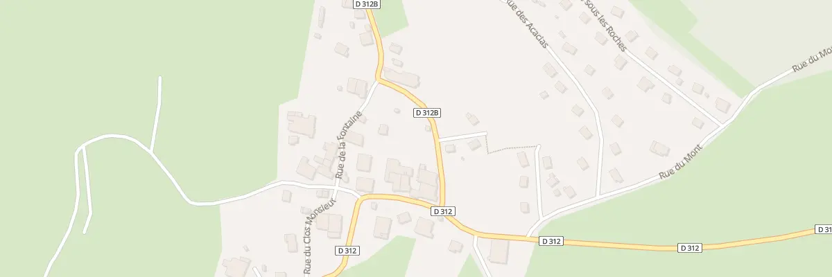 Plan du 3 Rue des Campenottes à Solemont