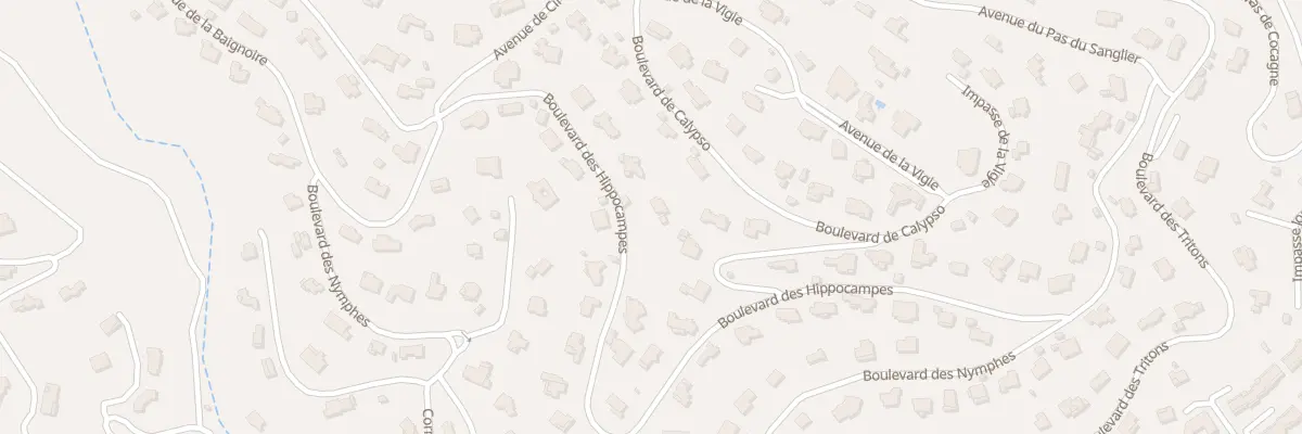 Plan du 584 Av des Hippocampes à Roquebrune-sur-Argens