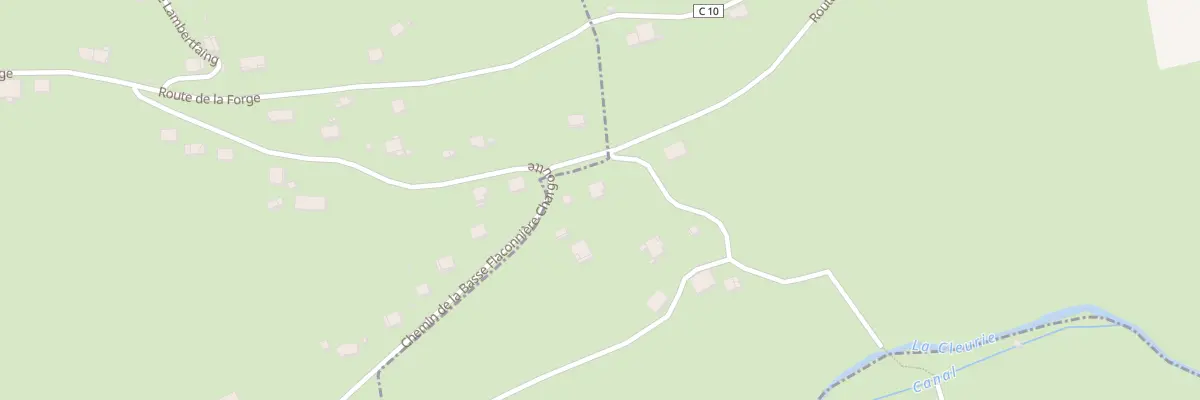 Plan du 17 Rte du Paquis à La Forge
