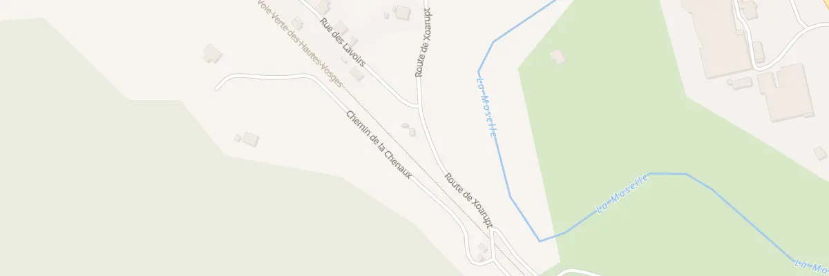 Plan du 10 Rte de Xoarupt à Ferdrupt