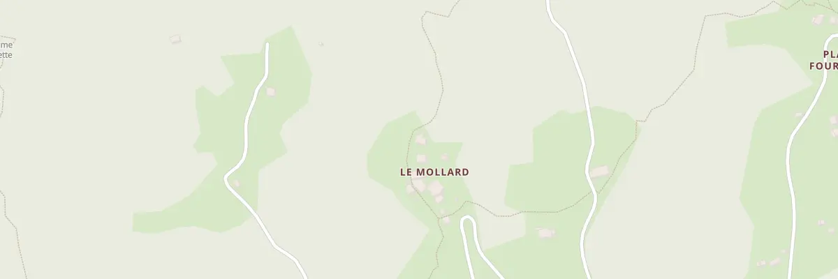 Plan du 4101 Rte de Planfournier à Planay