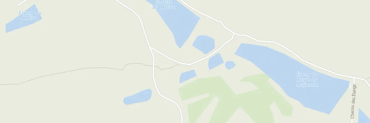 Plan du 5108 Che des Etangs à Chenebier