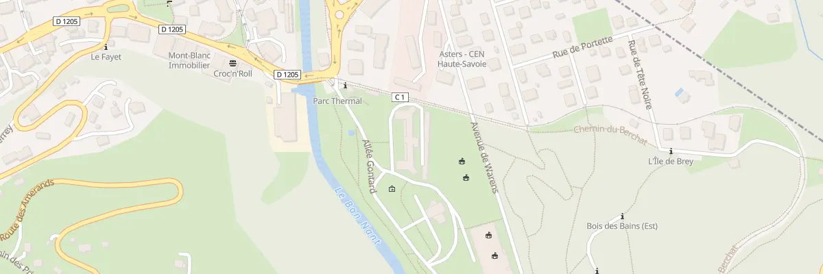 Plan du 73 All Gontard à Saint-Gervais-les-Bains