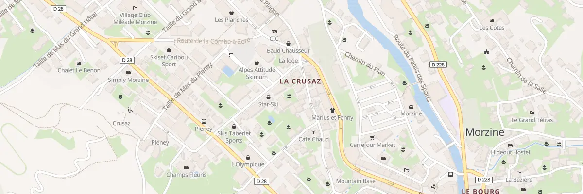 Plan du 34A Che de la Coutettaz à Morzine