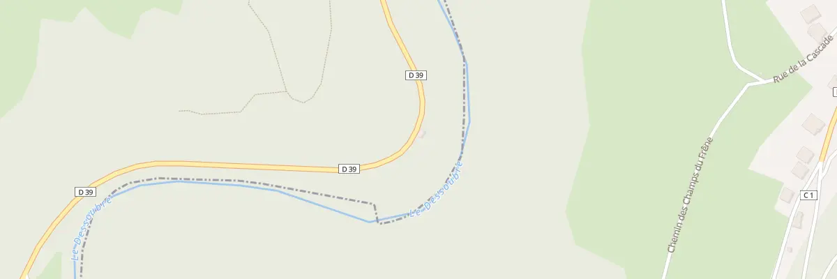 Plan du 3 Moulin du Dessus à Vaucluse