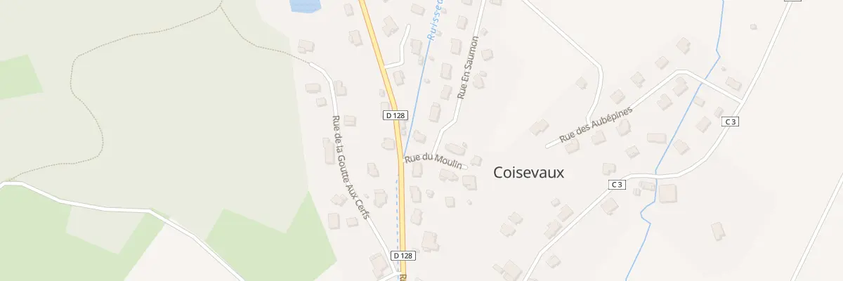 Plan du 1 Rue En Saumon à Coisevaux