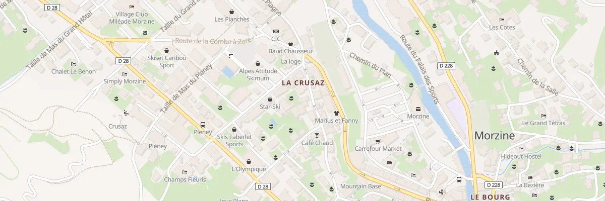 Plan du 46 Che de la Coutettaz à Morzine